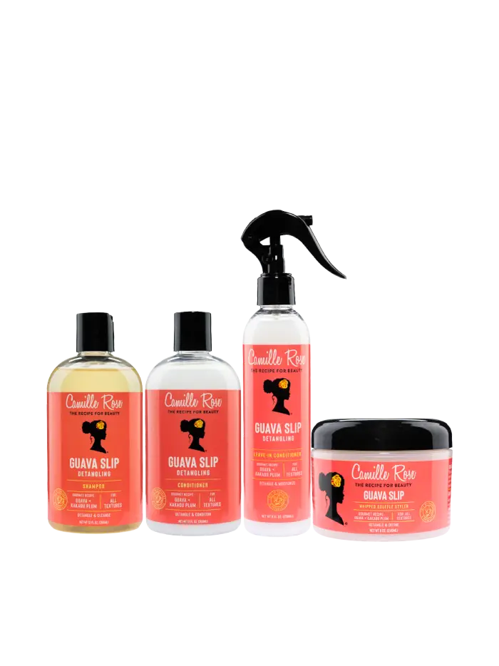 Camille Rose Guava Slip Detangling Bundle